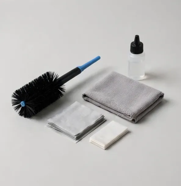 MicroHub CareKit Microscope Cleaning Kit — Keep the view clean: complete optics cleaning kit in a bench pouch
