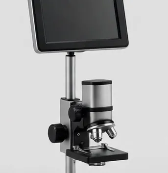 Detail view of the MicroHub ViewPro 4.3" LCD Digital Microscope