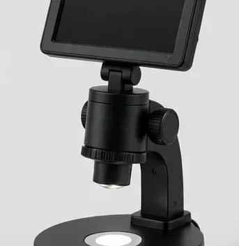Detail view of the MicroHub ViewPro 7" LCD Digital Microscope